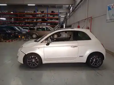 Veicolo di demolizione fiat nuova 500 (150) s dell'anno 2010 alimentato 312a2000