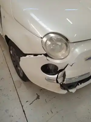 Veicolo di demolizione fiat nuova 500 (150) s dell'anno 2010 alimentato 312a2000