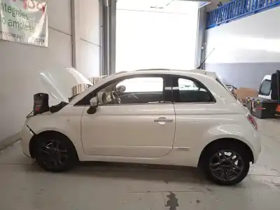 Veicolo di demolizione fiat nuova 500 (150) s dell'anno 2010 alimentato 312a2000