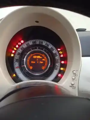 Veicolo di demolizione fiat nuova 500 (150) s dell'anno 2010 alimentato 312a2000