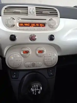 Veicolo di demolizione fiat nuova 500 (150) s dell'anno 2010 alimentato 312a2000