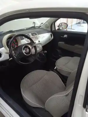 Veicolo di demolizione fiat nuova 500 (150) s dell'anno 2010 alimentato 312a2000