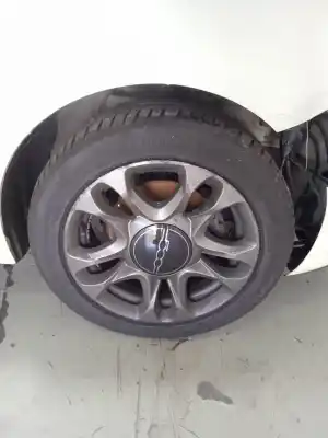 Veicolo di demolizione fiat nuova 500 (150) s dell'anno 2010 alimentato 312a2000