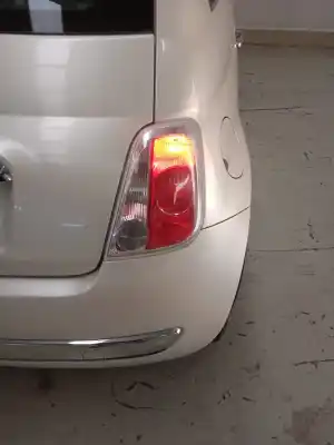 Veicolo di demolizione fiat nuova 500 (150) s dell'anno 2010 alimentato 312a2000