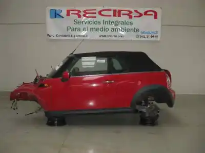 Scrapping Vehicle bmw mini cabrio (r57) cooper of the year 2012 powered n16b16a