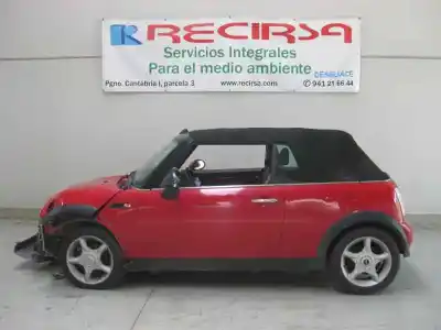 Scrapping Vehicle bmw mini cabrio (r52) cooper of the year 2005 powered w10b16a