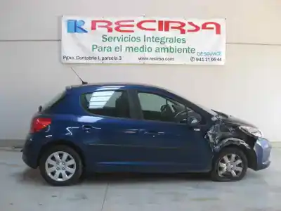 Scrapping Vehicle peugeot 207 confort of the year 2008 powered 9hxdv6ated4