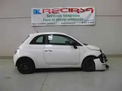 Veicolo di demolizione fiat nuova 500 (150) pop dell'anno 2008 alimentato 