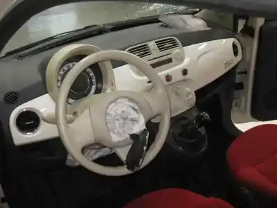 Veicolo di demolizione fiat nuova 500 (150) pop dell'anno 2008 alimentato 