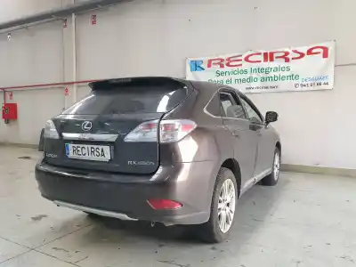 Sloopvoertuig lexus rx 450h van het jaar 2009 aangedreven 2gr