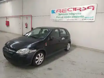 Veicolo di demolizione opel corsa c blue line dell'anno 2005 alimentato z12xep