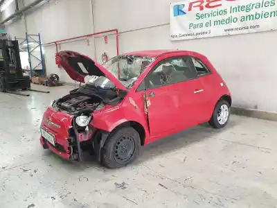 Veicolo di demolizione fiat nuova 500 (150) pop dell'anno 2013 alimentato 169a4000