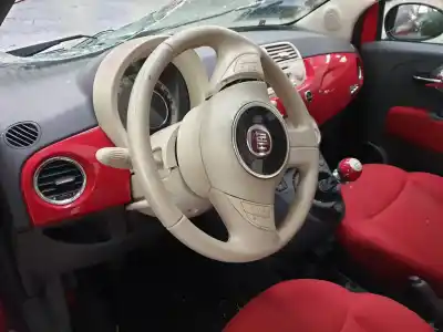 Veicolo di demolizione fiat nuova 500 (150) pop dell'anno 2013 alimentato 169a4000