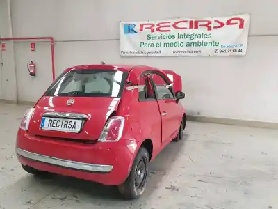 Veicolo di demolizione fiat nuova 500 (150) pop dell'anno 2013 alimentato 169a4000