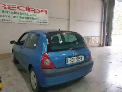 Утилизация автомобиля renault clio ii fase i (b/cbo) 1.2 16v alize 75 cv / 55 kw года 2001 питание d4f712