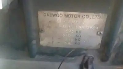 Veículo de Sucata daewoo lanos cool do ano 2001 alimentado a15sms