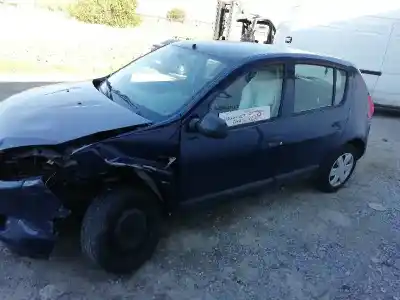 Scrapping Vehicle DACIA SANDERO Ambiance of the year 2010 powered D4F F7