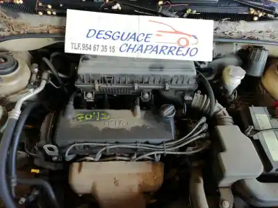 Veículo de Sucata kia rio ls berlina do ano 2003 alimentado a3d