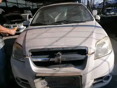 Veicolo di demolizione CHEVROLET AVEO LS dell'anno 2007 alimentato SIN FICHA
