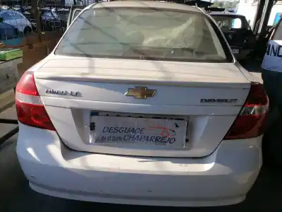 Veicolo di demolizione chevrolet aveo ls dell'anno 2007 alimentato sin ficha