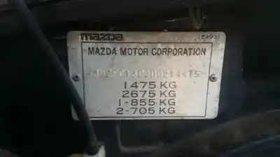 Scrapping Vehicle MAZDA                                              MX-3 (EC)                                                                                                                                                                                                                                                  1.6 16V                                                                                                                                                                                                                                                    of the year 1997 powered B6(D0HCEGI)