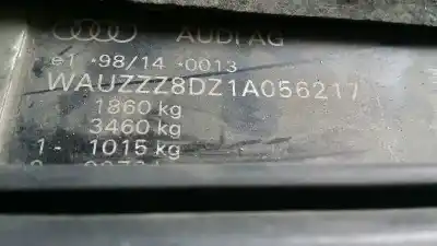 Veículo de Sucata audi a4 berlina (b5) 1.9 tdi do ano 2000 alimentado ajm