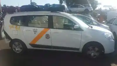 Veicolo di demolizione dacia lodgy ambiance dell'anno 2018 alimentato k9k e6