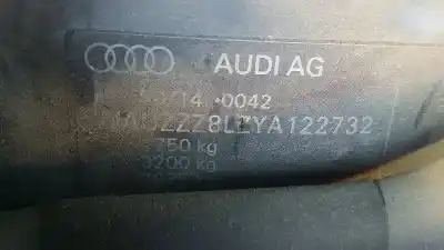 Scrapping Vehicle audi a3 (8l) 1.9 tdi of the year 2000 powered ahf