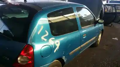 Утилизация автомобиля renault clio ii fase ii (b/cb0) authentique года 2001 питание d7fg7