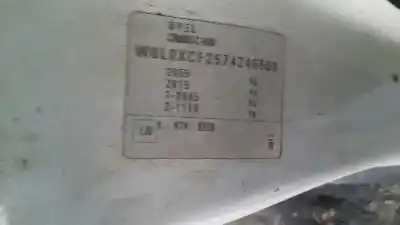 Veículo de Sucata opel combo familiar do ano 2007 alimentado z17dth