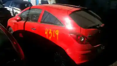 Veicolo di demolizione opel corsa d catch me dell'anno 2009 alimentato z12xep