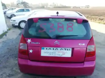 Veículo de Sucata citroen c2 audace do ano 2004 alimentado hfx