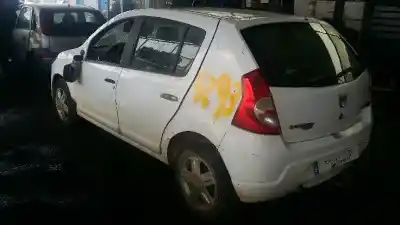 Veículo de Sucata dacia sandero básico do ano 2010 alimentado k9k k7