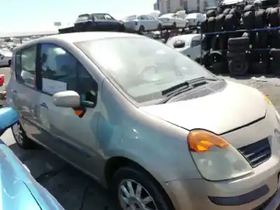 Scrapping Vehicle renault modus confort dynamique of the year 2005 powered k4j g7