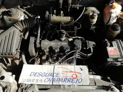 Scrapping Vehicle daewoo lanos cool of the year 2002 powered a13sms