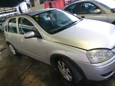 Scrapping Vehicle opel corsa c blue line of the year 2005 powered z12xep