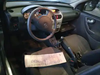 Scrapping Vehicle opel corsa c blue line of the year 2005 powered z12xep