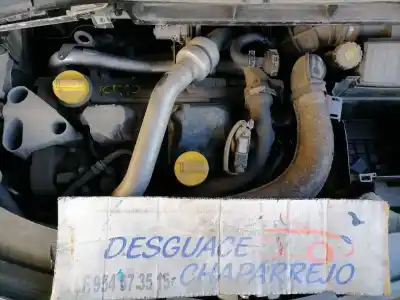 Scrapping Vehicle renault modus authentique of the year 2006 powered k9kt7