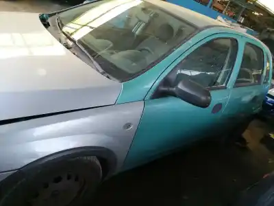 Scrapping Vehicle opel corsa c blue line of the year 2004 powered z12xe
