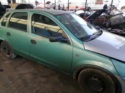 Scrapping Vehicle opel corsa c blue line of the year 2004 powered z12xe
