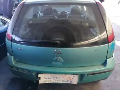 Scrapping Vehicle opel corsa c blue line of the year 2004 powered z12xe