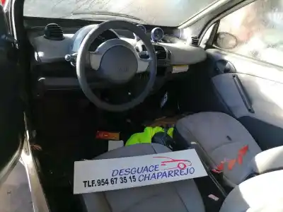 Scrapping Vehicle smart coupe smart scape of the year 2005 powered 