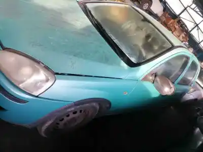 Scrapping Vehicle opel corsa c blue line of the year 2004 powered z12xe