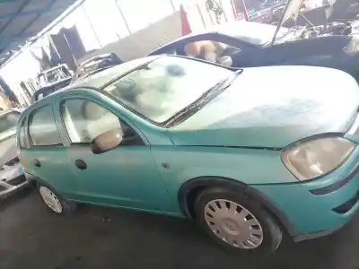 Scrapping Vehicle opel corsa c blue line of the year 2004 powered z12xe