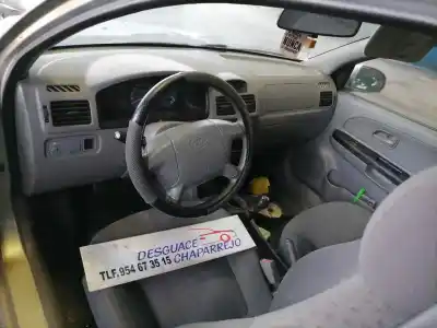 Veículo de Sucata kia rio ls berlina do ano 2003 alimentado a3d