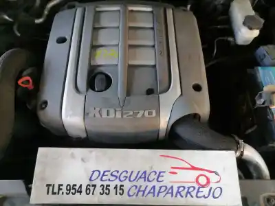 Утилизация автомобиля ssangyong rodius xdi года 2006 питание d27dt