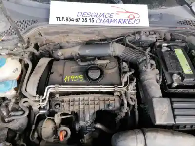 Veículo de Sucata audi a3 (8p) 2.0 tdi ambiente do ano 2007 alimentado bkd