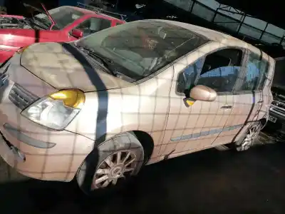Veicolo di demolizione renault modus confort dynamique dell'anno 2005 alimentato k4j g7