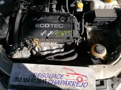 Scrapping Vehicle chevrolet aveo ls of the year 2009 powered f14d4