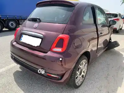 Véhicule à la ferraille fiat 500 cabrio 1.2 de l'année 2009 alimenté 169a4000